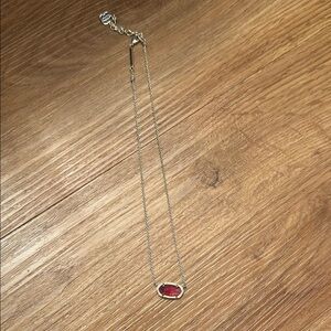 Red Kendra Scott Neckalce